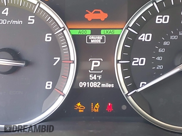 2018 Acura MDX Technology with VIN 5J8YD4H57JL005535, listed as a IAAI auction lot 42027222 with 91,082 mi miles and . Bid and sale history available at DreamBid. Image 16.