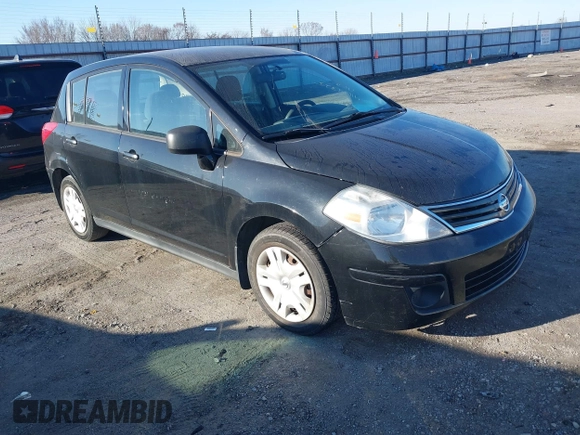 2010 Nissan Versa 1.8 SL with VIN 3N1BC1CP5AL463709, listed as a IAAI auction lot 41614325 with 112,771 mi miles. Bid and sale history available at carsss.com. Image 1.