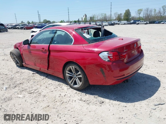 2014 BMW 4 Series 428i xDrive with VIN WBA3T1C56EPS98728, listed as a IAAI auction lot 42092079 with 102,856 mi miles and . Bid and sale history available at carsss.com. Image 3.