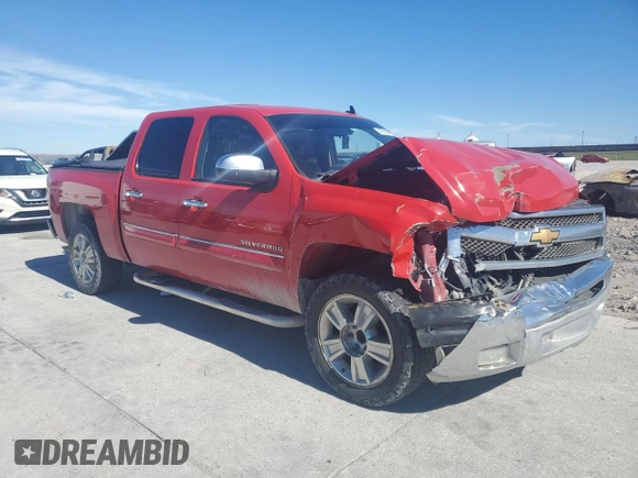 2013 Chevrolet Silverado 1500 LT with VIN 3GCPCSE04DG239398, listed as a Copart auction lot 47795905 with Not Provided miles and Salvage Title. Bid and sale history available at DreamBid. Image 4.