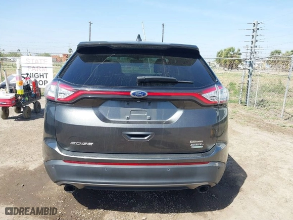 2015 Ford Edge SEL with VIN 2FMTK3J96FBB22371, listed as a IAAI auction lot 41808579 with 162,737 mi miles. Bid and sale history available at carsss.com. Image 16.