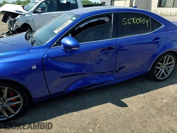 2015 Lexus IS 350 with VIN JTHCE1D22F5009910, listed as a Copart auction lot 58900054 with 107,331 mi miles and Clean Title. Bid and sale history available at DreamBid. Image 11.