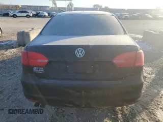 2011 Volkswagen Jetta Sedan S with VIN 3VW2K7AJ7BM083782, listed as a Copart auction lot 83022954 with 115,317 mi miles and Salvage Title. Bid and sale history available at carsss.com. Image 6.