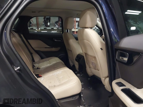 2017 Jaguar F-Pace 35t Prestige with VIN SADCK2BV3HA490505, listed as a IAAI auction lot 41621268 with 83,941 mi miles and . Bid and sale history available at DreamBid. Image 8.