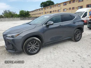 2024 Lexus NX 250 Premium with VIN 2T2GDCAZ2RC007063, listed as a Copart auction lot 58366015 with 11,374 mi miles and Salvage title. Bid and sale history available at DreamBid. Image 1.