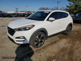 2016 Hyundai Tucson Sport with VIN KM8J33A27GU050101, listed as a Copart auction lot 44598195 with 142,853 mi miles and Clean Title. Bid and sale history available at carsss.com. Image 1.