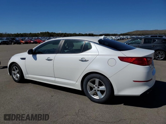 2015 Kia Optima LX with VIN KNAGM4A70F5640806, listed as a Copart auction lot 50364795 with 96,393 mi miles and Salvage Title. Bid and sale history available at carsss.com. Image 2.