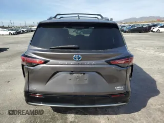 2022 Toyota Sienna Limited with VIN 5TDZSKFC9NS058286, listed as a Copart auction lot 79701814 with 53,235 mi miles and Salvage Title. Bid and sale history available at carsss.com. Image 6.