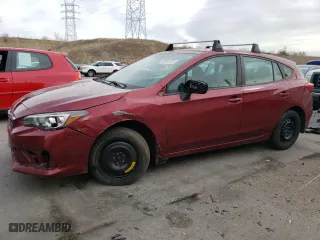 2020 Subaru Impreza with VIN 4S3GTAA69L1726937, listed as a Copart auction lot 49904105 with 68,098 mi miles and Salvage Title. Bid and sale history available at carsss.com. Image 1.