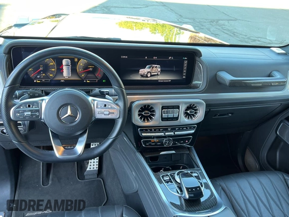 2023 Mercedes-Benz G 550 with VIN W1NYC6BJ6PX474872, listed as a Copart auction lot 74717934 with 18,299 mi miles and Clean Title. Bid and sale history available at DreamBid. Image 9.
