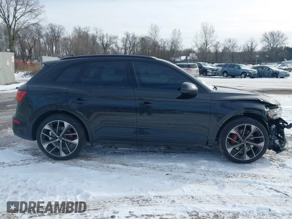 2024 Audi SQ5 Premium Plus with VIN WA1B4AFY4R2145828, listed as a IAAI auction lot 41404705 with 7,426 mi miles and . Bid and sale history available at DreamBid. Image 13.