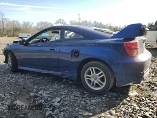 2003 Toyota Celica GT with VIN JTDDR32T530167152, listed as a Copart auction lot 47235825 with 141,513 mi miles and Salvage Title. Bid and sale history available at carsss.com. Image 2.