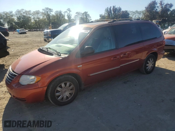 2006 Chrysler Town & Country LWB Touring with VIN 2A4GP54L56R692860, listed as a Copart auction lot 76785824 with 201,324 mi miles and Salvage Title. Bid and sale history available at carsss.com. Image 1.