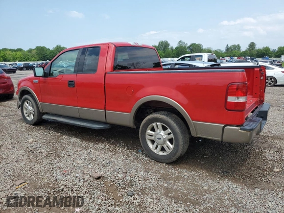 2004 Ford F-150 XL with VIN 1FTPX12554NC51825, listed as a Copart auction lot 59382365 with 147,038 mi miles and Salvage title. Bid and sale history available at DreamBid. Image 2.