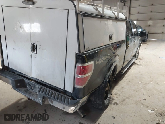 2010 Ford F-150 XL with VIN 1FTFW1EV8AFA57290, listed as a IAAI auction lot 41630049 with 163,077 mi miles. Bid and sale history available at carsss.com. Image 4.