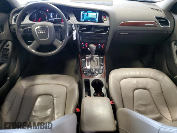 2009 Audi A4 2.0T Prem Plus with VIN WAUSF78K49N037569, listed as a Copart auction lot 44010005 with 169,591 mi miles and Clean Title. Bid and sale history available at carsss.com. Image 8.