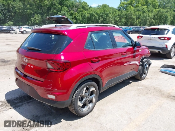 2024 Hyundai Venue SEL с VIN KMHRC8A3XRU291954, выставлен на аукционе IAAI как лот 42561292 с пробегом 37 379 миль миль и . История ставок и продаж доступна на DreamBid. Изображение 4.