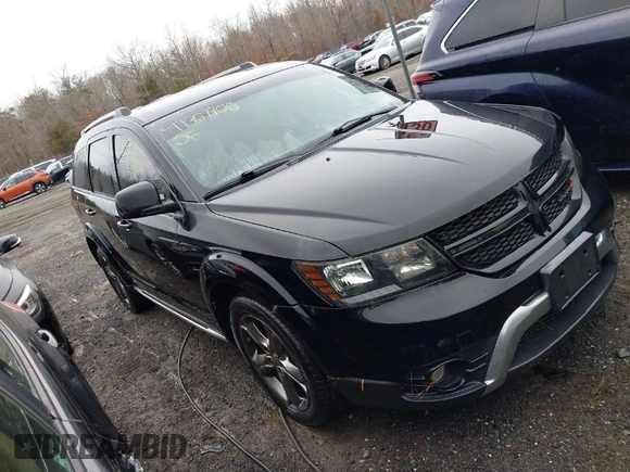 2016 Dodge Journey Crossroad z VIN 3C4PDCGG5GT140131, wystawiony jako IAAI lot #41361900 z przebiegiem 185 176 mil mil oraz . Historia ofert i sprzedaży dostępna na DreamBid. Obrazek 1.