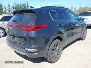 2020 Kia Sportage S with VIN KNDP6CAC0L7723110, listed as a IAAI auction lot 42077872 with 70,821 mi miles. Bid and sale history available at carsss.com. Image 4.