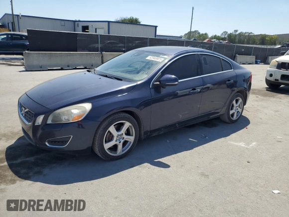 2013 Volvo S60 T5 Premier with VIN YV1612FS5D2208052, listed as a Copart auction lot 52948905 with 113,263 mi miles and Clean Title. Bid and sale history available at carsss.com. Image 1.