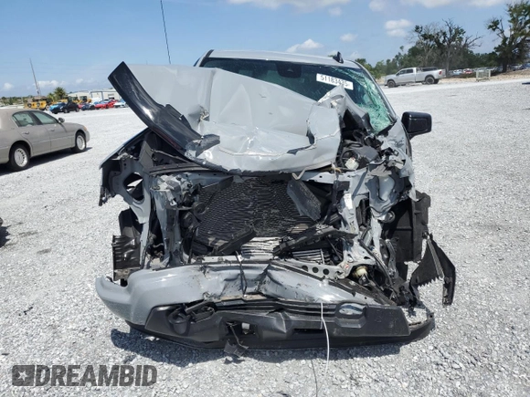 2024 Chevrolet Silverado 1500 Custom with VIN 3GCPABEK9RG126822, listed as a Copart auction lot 51183435 with Not Provided miles and Non Repairable. Bid and sale history available at DreamBid. Image 5.