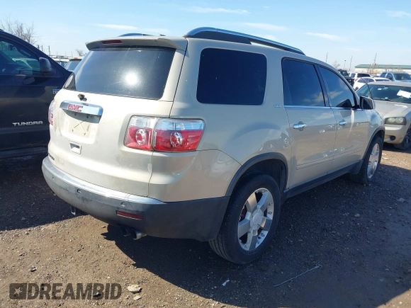2008 GMC Acadia SLT2 with VIN 1GKER33748J218605, listed as a IAAI auction lot 41641378 with 255,258 mi miles. Bid and sale history available at carsss.com. Image 4.