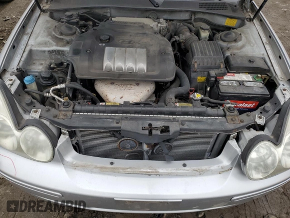 2005 Hyundai Sonata GL with VIN KMHWF25S85A191954, listed as a Copart auction lot 44233495 with 155,322 mi miles and Salvage Title. Bid and sale history available at carsss.com. Image 11.