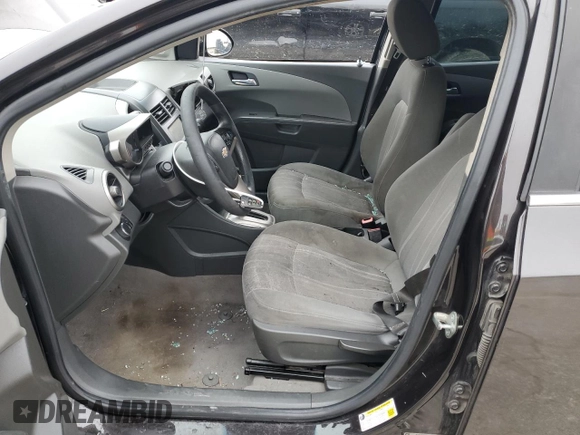 2014 Chevrolet Sonic LT with VIN 1G1JC5SH2E4242891, listed as a Copart auction lot 44350635 with 160,640 mi miles and Salvage Title. Bid and sale history available at DreamBid. Image 7.