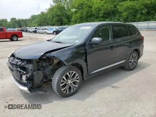 2018 Mitsubishi Outlander ES z VIN JA4AZ3A33JJ002173, wystawiony jako Copart lot #59843375 z przebiegiem 117 818 mil mil oraz Szkoda całkowita • Salvage title. Historia ofert i sprzedaży dostępna na DreamBid. Obrazek 1.