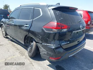 2019 Nissan Rogue SV with VIN KNMAT2MT8KP506083, listed as a IAAI auction lot 41965304 with 99,872 mi miles and . Bid and sale history available at DreamBid. Image 3.