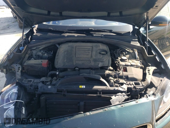 2018 Jaguar F-Pace 25t Premium with VIN SADCJ2FX7JA248983, listed as a Copart auction lot 59092755 with 102,771 mi miles and Salvage title. Bid and sale history available at DreamBid. Image 12.