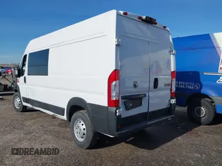2020 Ram ProMaster Cargo with VIN 3C6TRVDG8LE126410, listed as a IAAI auction lot 41381330 with Not Provided miles and . Bid and sale history available at DreamBid. Image 3.