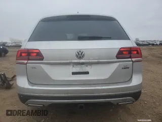 2018 Volkswagen Atlas 3.6L V6 SEL with VIN 1V2MR2CA4JC503035, listed as a Copart auction lot 43188685 with 106,606 mi miles and Salvage Title. Bid and sale history available at carsss.com. Image 6.