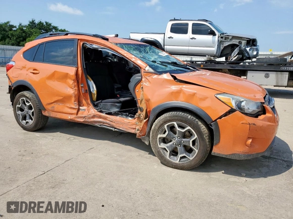 2014 Subaru Crosstrek Premium z VIN JF2GPAWCXE8282000, wystawiony jako Copart lot #59051475 z przebiegiem Nie podano mil oraz Szkoda całkowita • Salvage title. Historia ofert i sprzedaży dostępna na DreamBid. Obrazek 4.