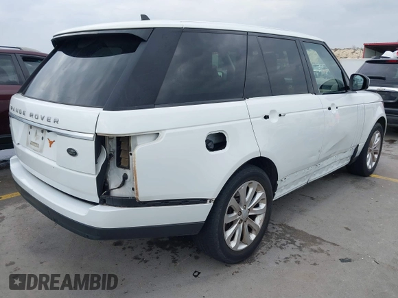 2016 Land Rover Range Rover HSE with VIN SALGS2VF1GA274838, listed as a IAAI auction lot 41702121 with 93,116 mi miles and . Bid and sale history available at DreamBid. Image 4.