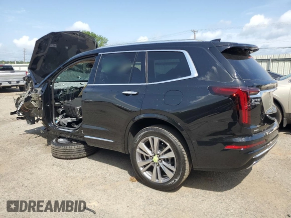 2024 Cadillac XT6 Premium Luxury with VIN 1GYKPFRSXRZ753789, listed as a Copart auction lot 60132945 with Not provided miles and Salvage title. Bid and sale history available at DreamBid. Image 2.