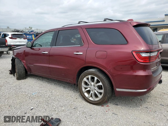 2017 Dodge Durango Citadel с VIN 1C4RDJEG6HC806023, выставлен на аукционе Copart как лот 53394455 с пробегом 118 803 миль миль и Списание • Salvage title. История ставок и продаж доступна на DreamBid. Изображение 2.