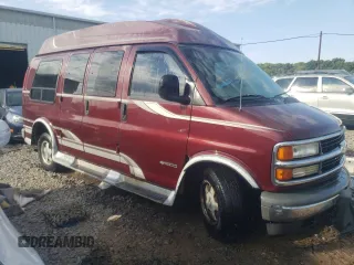 1999 Chevrolet Express with VIN 1GBFG15R1X1014078, listed as a Copart auction lot 68890974 with 199,380 mi miles and Salvage Title. Bid and sale history available at carsss.com. Image 4.