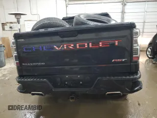 2019 Chevrolet Silverado 1500 RST with VIN 1GCRYEED3KZ274915, listed as a Copart auction lot 84505734 with Not Provided miles and Salvage Title. Bid and sale history available at DreamBid. Image 6.