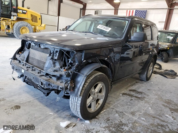 2010 Dodge Nitro SXT with VIN 1D4PU5GK0AW138758, listed as a Copart auction lot 41816495 with 195,477 mi miles and Salvage Title. Bid and sale history available at carsss.com. Image 1.