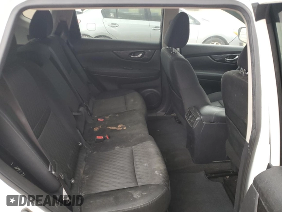 2017 Nissan Rogue SV with VIN KNMAT2MT3HP603782, listed as a Copart auction lot 57163755 with 108,676 mi miles and Salvage title. Bid and sale history available at DreamBid. Image 11.
