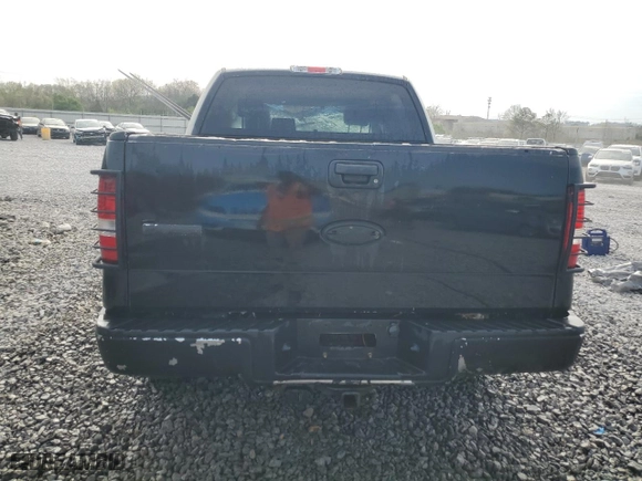 2008 Ford F-150 XLT with VIN 1FTPW14V68FB28972, listed as a Copart auction lot 51157685 with 207,553 mi miles and Salvage Title. Bid and sale history available at carsss.com. Image 6.