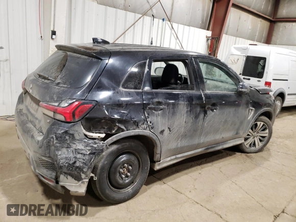 2020 Mitsubishi Outlander Sport ES 2.0 with VIN JA4AR3AU0LU021290, listed as a Copart auction lot 75065194 with 0 mi miles and Salvage Title. Bid and sale history available at carsss.com. Image 3.