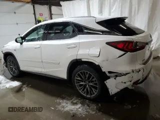 2022 Lexus RX 350 F Sport с VIN 2T2SZMDA5NC320822, выставлен на аукционе Copart как лот 88775795 с пробегом 33 559 миль миль и Списание • Salvage title. История ставок и продаж доступна на DreamBid. Изображение 2.