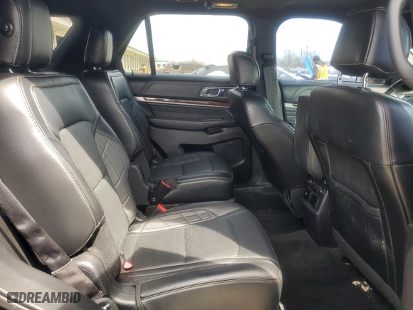 2017 Ford Explorer Platinum with VIN 1FM5K8HTXHGB77280, listed as a Copart auction lot 50724205 with 101,811 mi miles and Salvage Title. Bid and sale history available at carsss.com. Image 11.