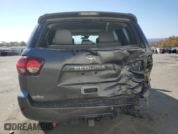 2019 Toyota Sequoia SR5 with VIN 5TDBY5G14KS165403, listed as a Copart auction lot 76483444 with 63,932 mi miles and Salvage Title. Bid and sale history available at carsss.com. Image 6.