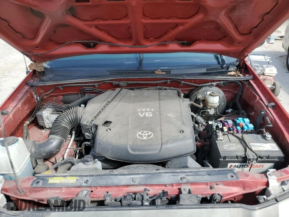 2011 Toyota Tacoma PreRunner with VIN 5TFJU4GN0BX011320, listed as a Copart auction lot 50757485 with 59,172 mi miles and Salvage Title. Bid and sale history available at DreamBid. Image 11.