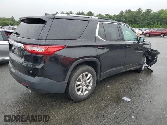 2018 Chevrolet Traverse LT Cloth with VIN 1GNERGKW6JJ254160, listed as a Copart auction lot 60411325 with 84,597 mi miles and Salvage title. Bid and sale history available at DreamBid. Image 3.