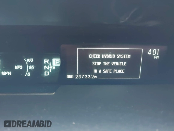 2015 Toyota Prius Four z VIN JTDKN3DU2F1935497, wystawiony jako IAAI lot #42330002 z przebiegiem 237 332 mil mil oraz . Historia ofert i sprzedaży dostępna na DreamBid. Obrazek 15.