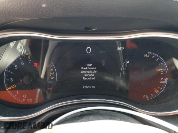 2017 Jeep Grand Cherokee Limited with VIN 1C4RJFBG2HC836517, listed as a Copart auction lot 59794375 with 72,555 mi miles and Salvage title. Bid and sale history available at DreamBid. Image 9.